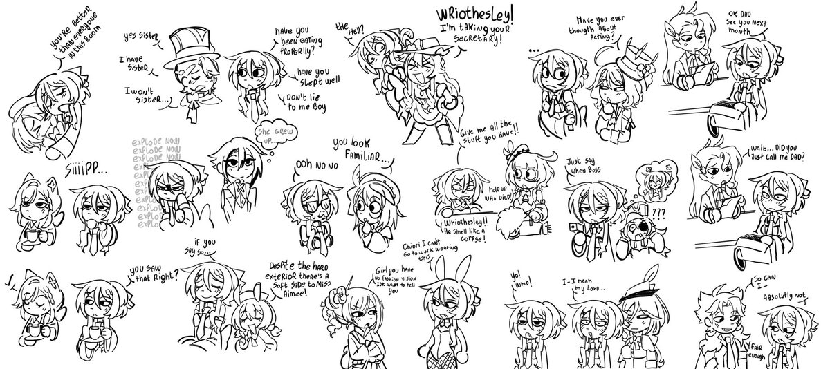 Netche_Letche's tweet image. The Aimee against fontaine is here + some of oomfs ocs #yumetwt #yumeship