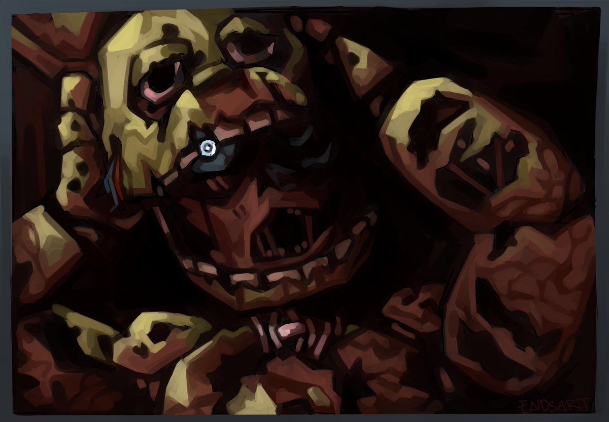 EndsArt's tweet image. springtrap study

#fnaf