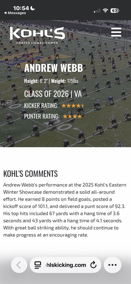 Andrew Webb 4.5 ★ tweet media