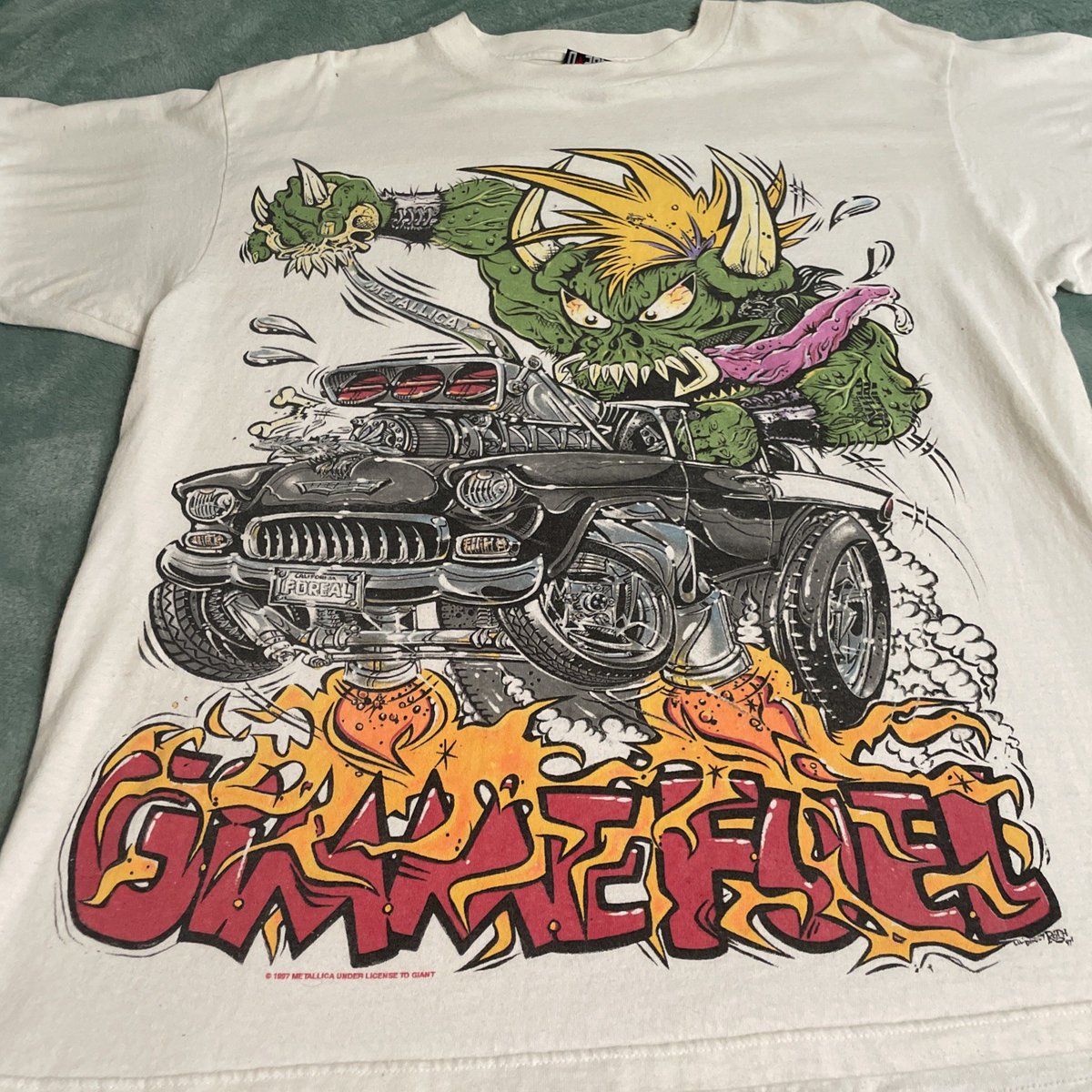 1997 Gimme Fuel North American Tour T-shirt Mens Xl Giant Tag