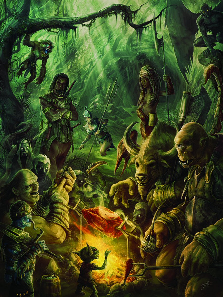 cimerians's tweet image. Inner Sea Monster Codex artwork by Jason Engle
#Pathfinder #fantasyart