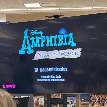 DisneyToonz's tweet image. ‘AMPHIBIA: STRANGE VOYAGE’ is coming soon are you excited?

#Amphibia