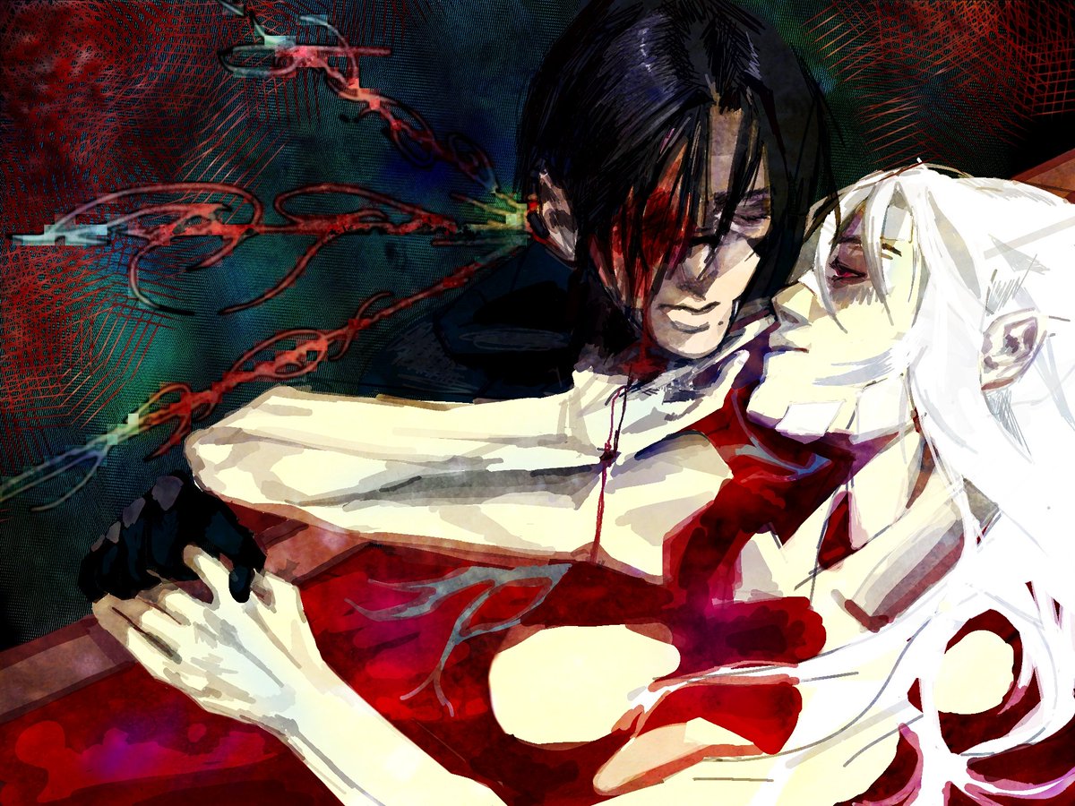 4_nngs's tweet image. Can you hold me like you did before? 
#SIGNALIS