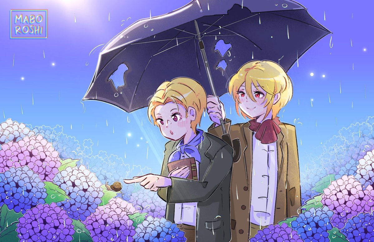 Al fin les puedo mostrar la ilustración que hice para hacer un calendario de Yuumori, de fans para fans ✨🙏 me tocó el mes de junio 

[...] 

#yuumori #yuukokunomoriarty