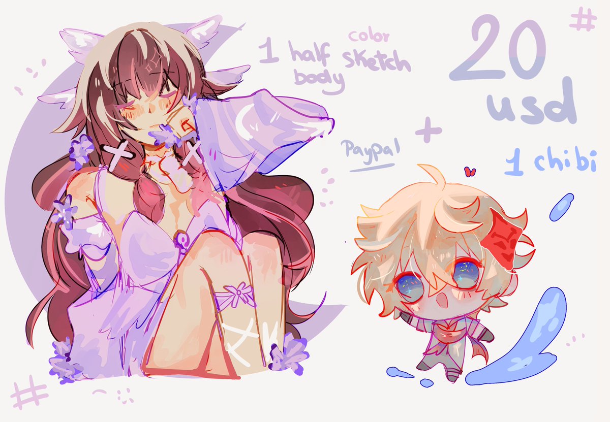 EMERGENCY COMMS  ✦  PLEASE RT!

🇻🇪 venezuelan artist here! in light of recent events and the unknown of what will happen... I'm opening art comms to help my family 😓

i'll draw anything! yume, soft nsfw, at the same price!
(no backgrounds include)

6 SLOTS

more examples below!