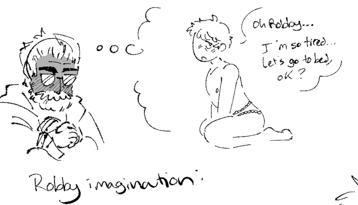 Victor_Alafael's tweet image. #hucklerobby #HucklerobbyWeek he can’t sleep &amp;lt;/3