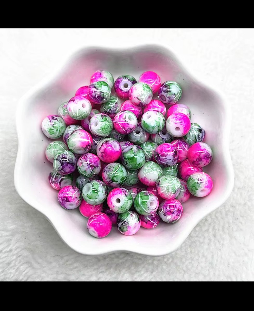 Craftingcorn's tweet photo. New arrival! 4/6/8/10mm Pattern Glass Beads—perfect for bracelets, necklaces &amp; creative DIY designs.
Price: $4.99
Free Shipping 
🎨Use code CREATE20 for 20% off!
https://t.co/pDDE4M6fAB
#JewelryMaking #GlassBeads #DIYCrafts #NewIn https://t.co/UvvbCBdTDD