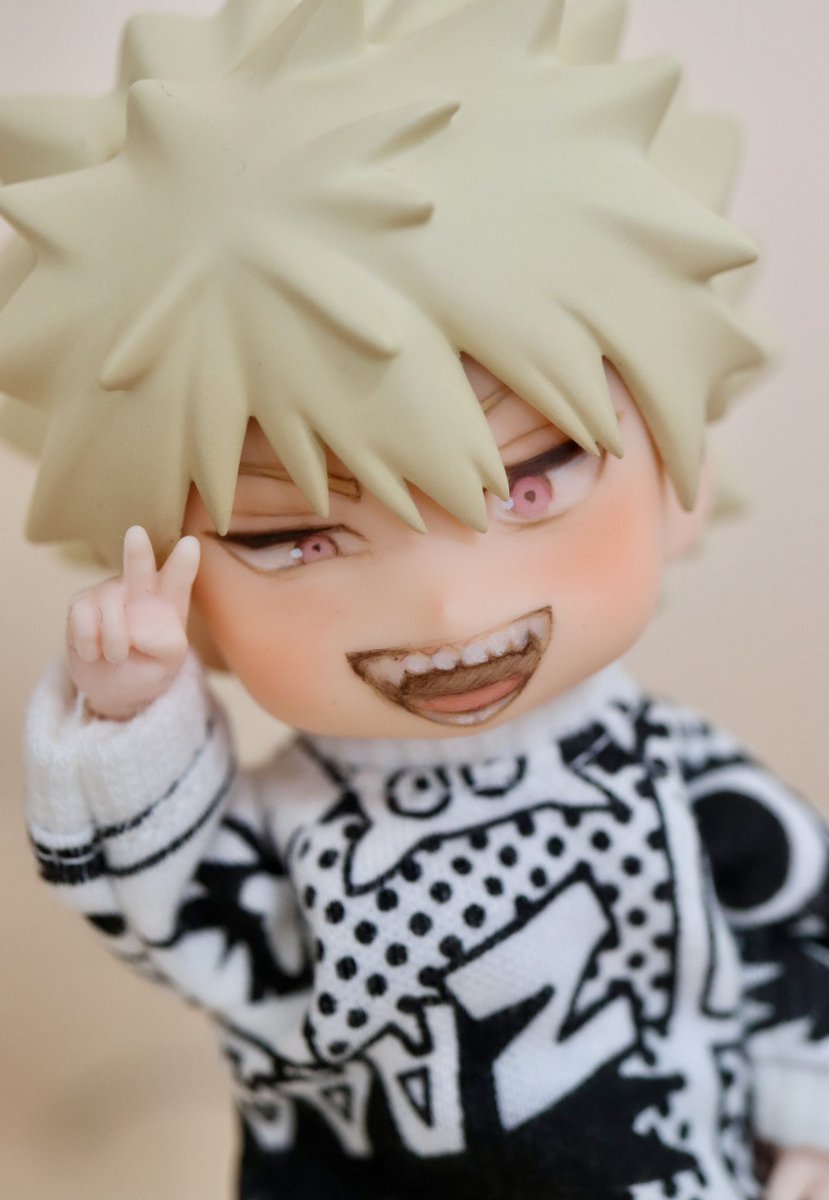 かっちゃん② 2plan (ツープラン) - ギャラクシーレタリングフードニット / Galaxy