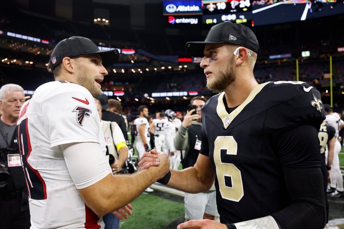 Saints vs. Falcons will decide the NFC South champion 👀
Falcons win = Panthers win NFC South
Saints win or tie = Bucs win NFC South