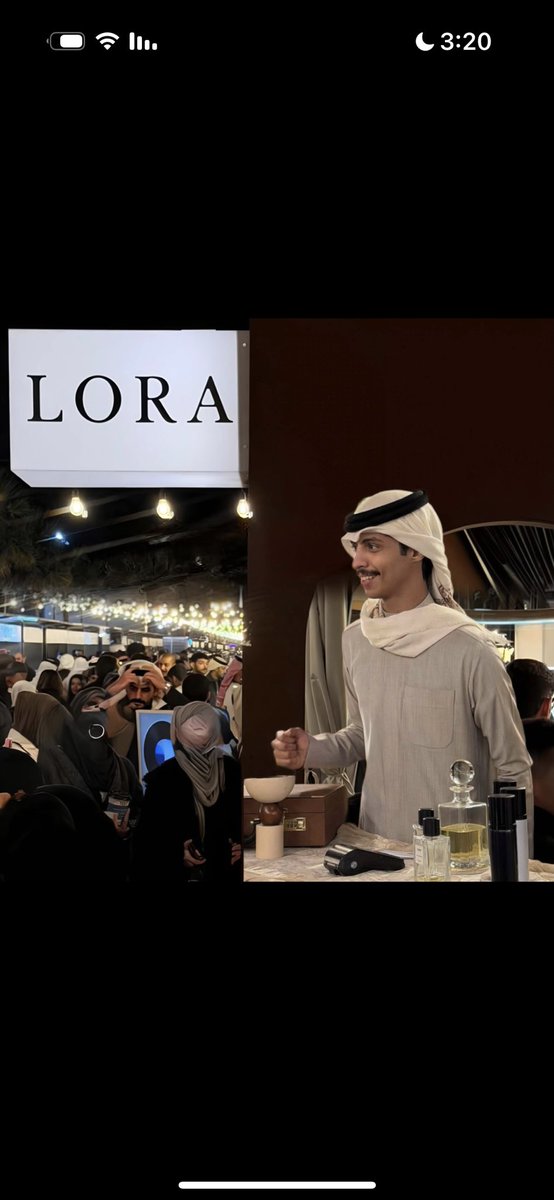 فخورين بنجاح عطر ديسمبر وسنو من براند لورا بمشاركة حسين  حضور جميل وبداية موفقة، والجاي افضل بإذن الله 👏🏻👑🤍
#حسين_العتيبي