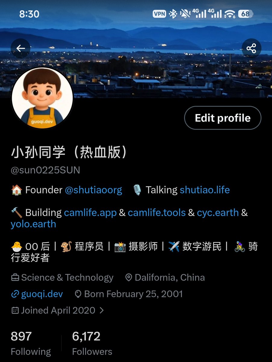 改名字啦，还是用中文吧，哈哈哈