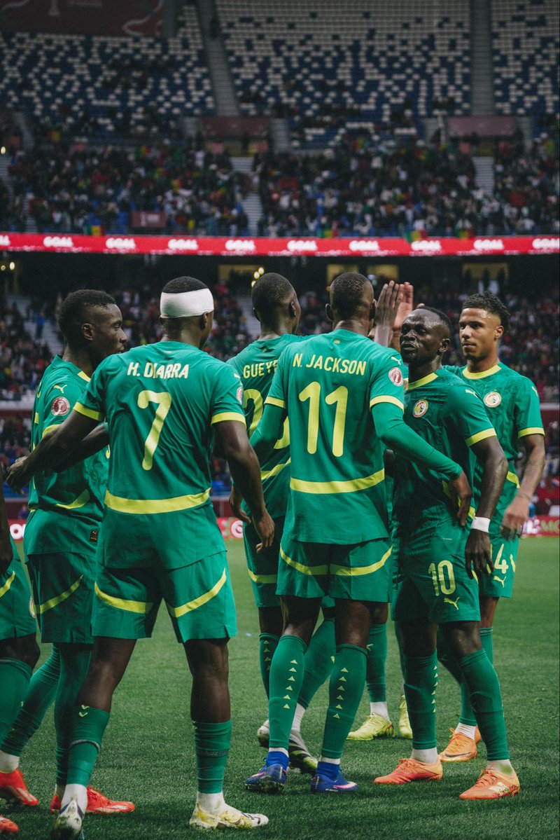 kkoulibaly26's tweet image. Team Spirit 💪🏿

🇸🇳 #SENSDN 3-1 🇸🇩 #AFCON2025 #KK