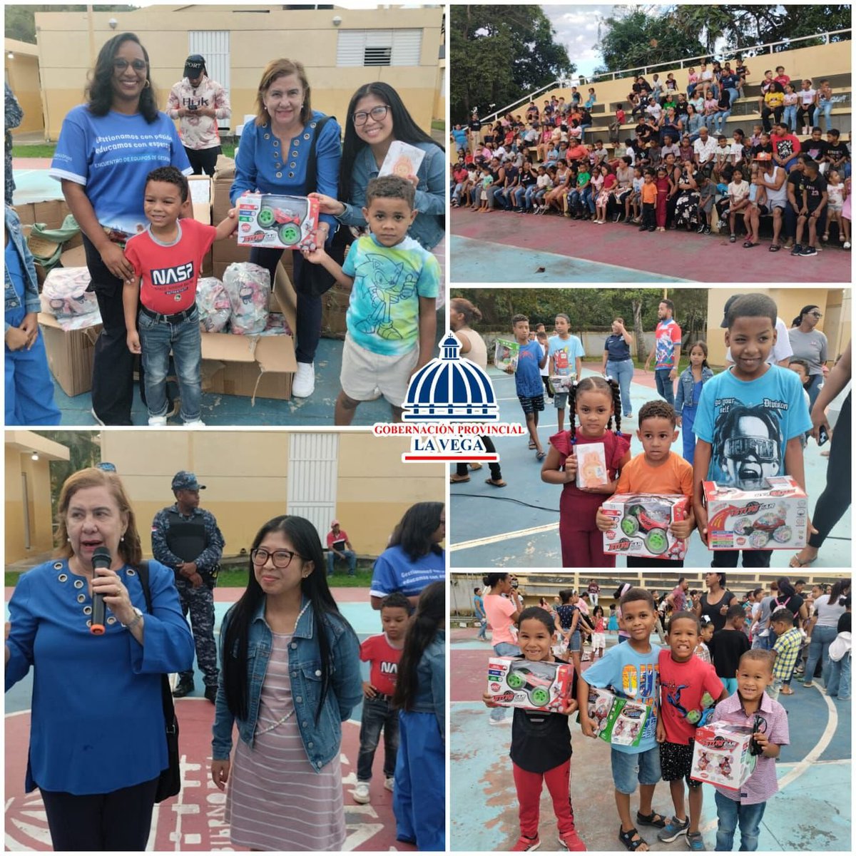 LuisaJimenezDLM's tweet photo. Hoy tuve la oportunidad de compartir con los niños de la Escuela Parroquial María Auxiliadora, en una hermosa jornada de entrega de juguetes junto a su directora, Marleni De la Cruz. Gracias al apoyo de la tienda china El Exitazo, regalamos sonrisas y alegría. https://t.co/tLuoFWhGhp