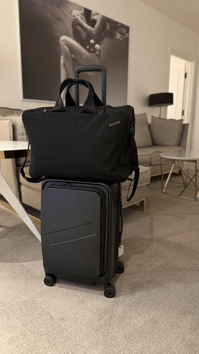 Stylish luggage for this year’s #CES26 thanks to Emigre