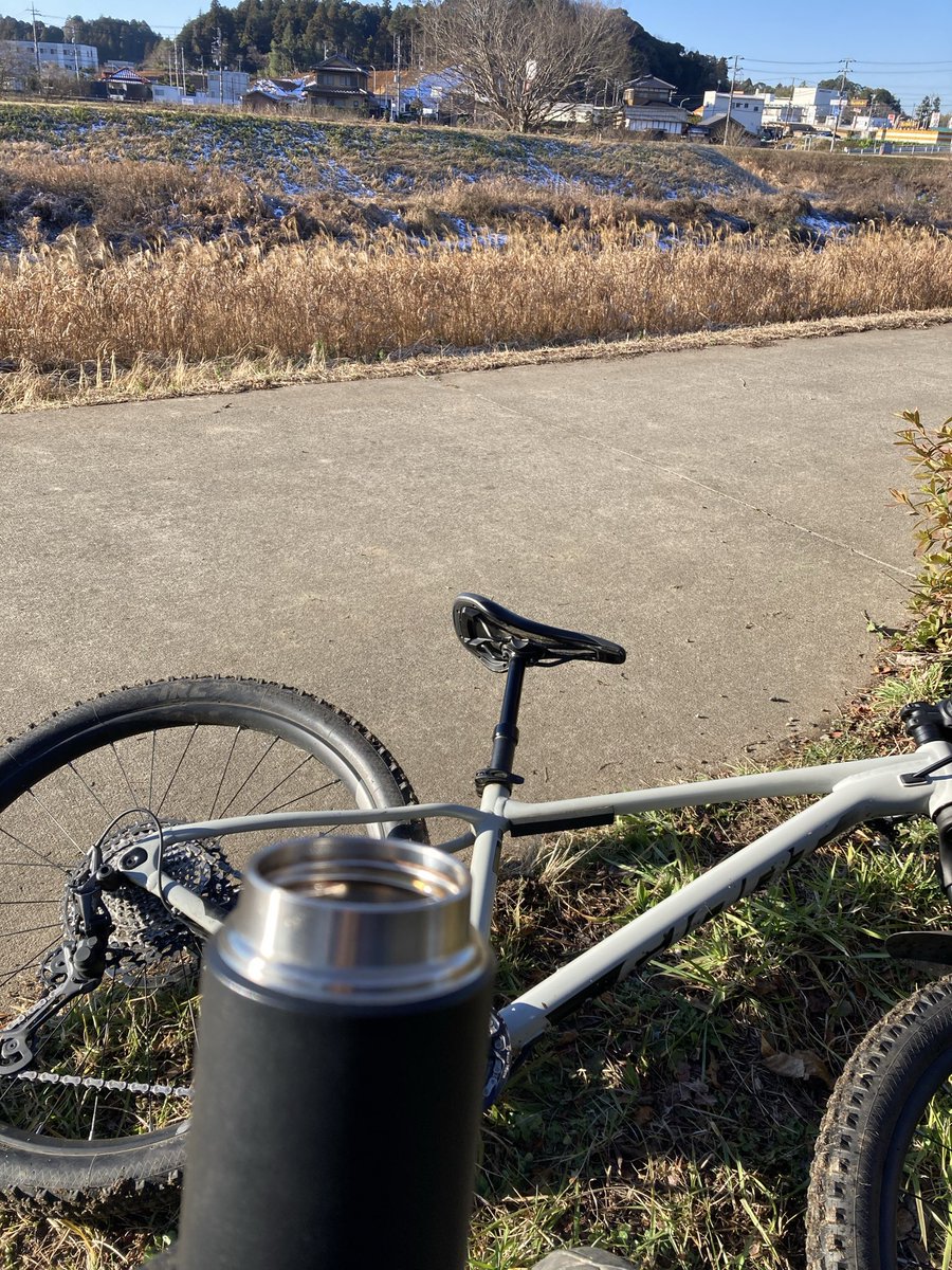 極寒で飲む紅茶。