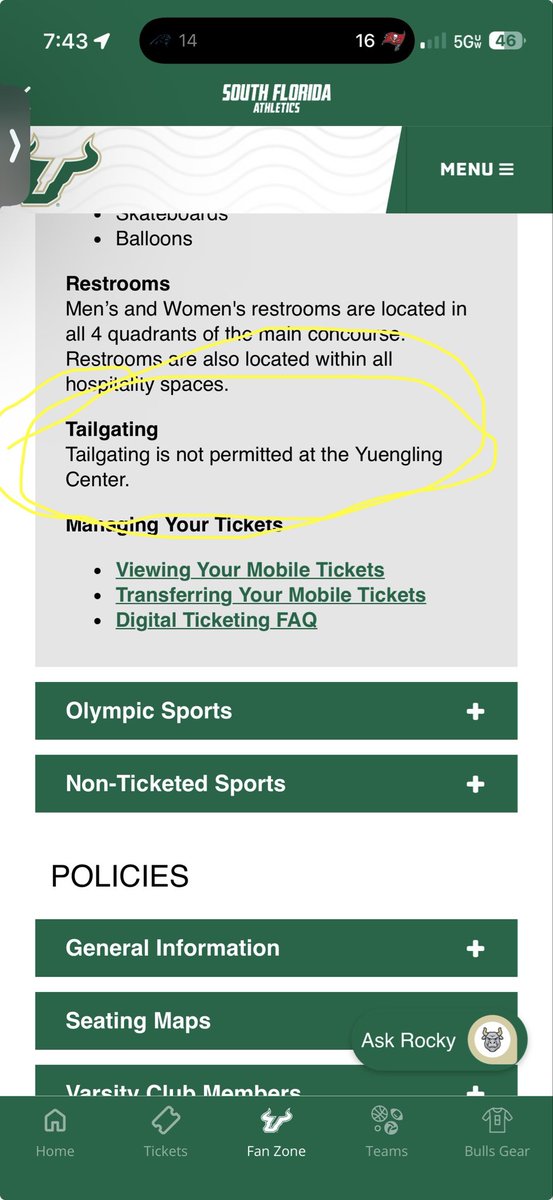 itsjuddin's tweet image. @USFMBB @CoachBHodgson - what does it take to get tailgating permitted at the USF basketball games? Huge opportunity missed here… Especially wanting to fill seats for conference play…

cc: @RHiggins_USF