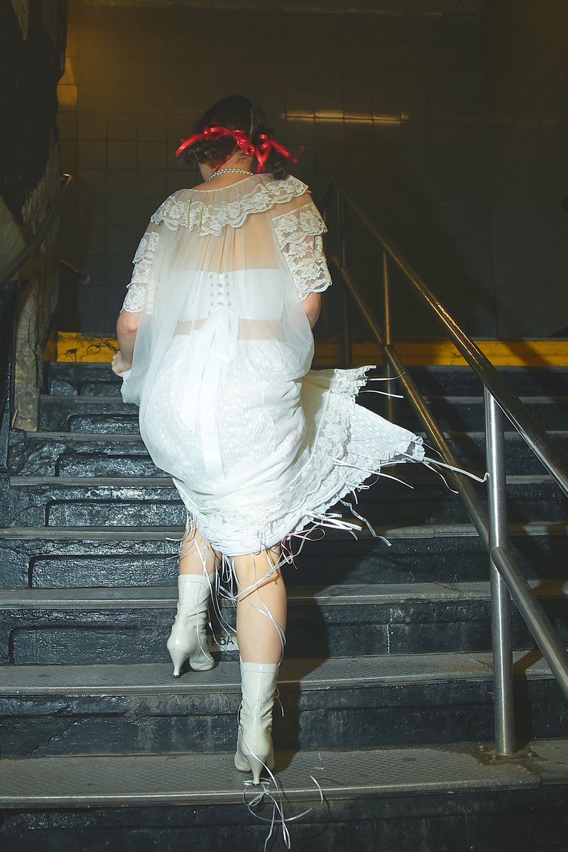 SS23 The Kiana Top in White Embroidery and SS25 The Angelina Skirt for 28th Street Uptown