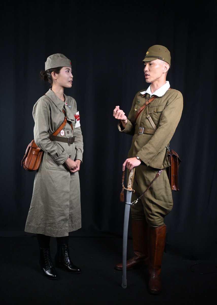 日本陸軍と赤十字社の従軍看護婦 夏九八式（昭和十三年制） 陸軍軍医