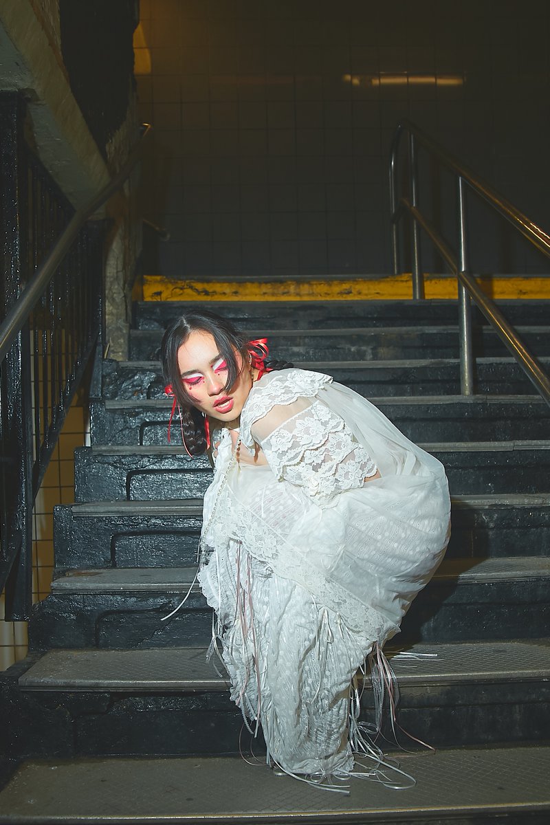 SS23 The Kiana Top in White Embroidery and SS25 The Angelina Skirt for 28th Street Uptown