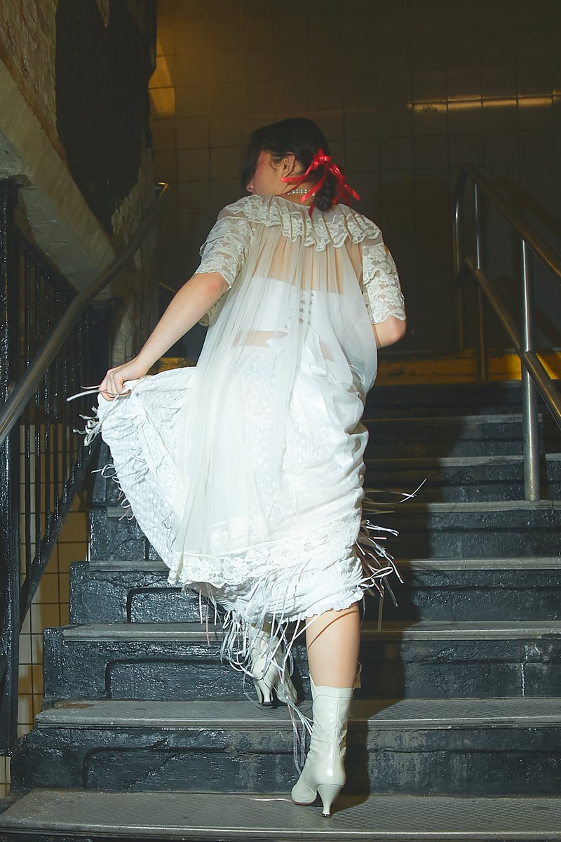 SS23 The Kiana Top in White Embroidery and SS25 The Angelina Skirt for 28th Street Uptown