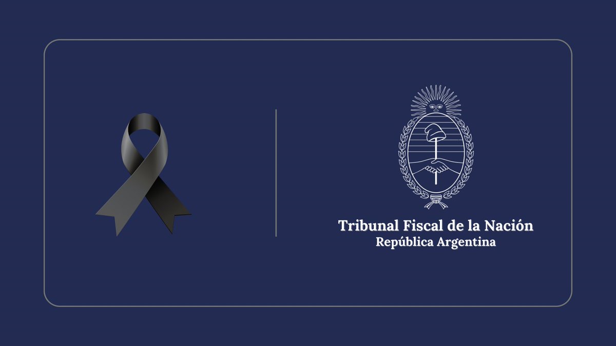 Despedimos con pesar y respeto la figura de Pedro José Pagani, quien fuera vocal del Tribunal Fiscal de la Nación. 

Descanse en paz.