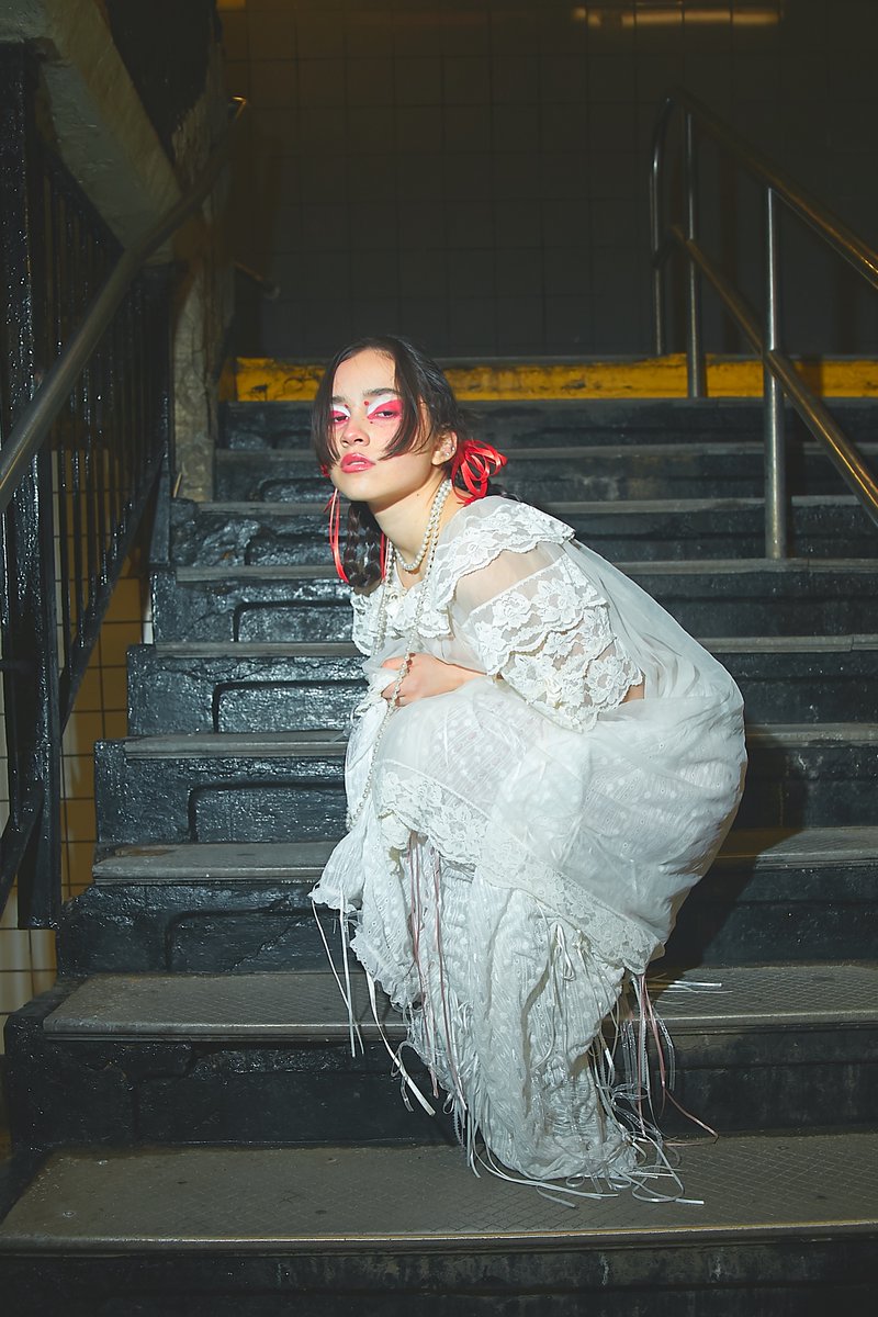 SS23 The Kiana Top in White Embroidery and SS25 The Angelina Skirt for 28th Street Uptown