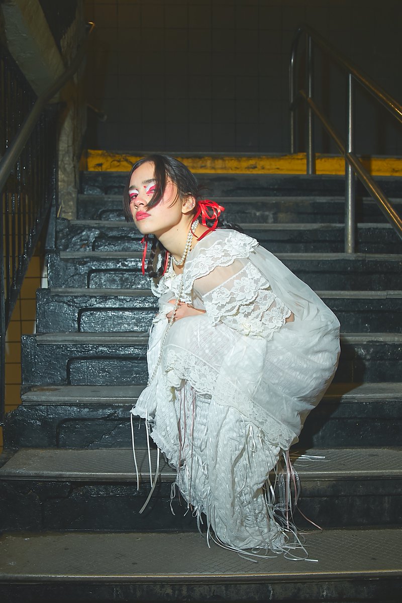 SS23 The Kiana Top in White Embroidery and SS25 The Angelina Skirt for 28th Street Uptown