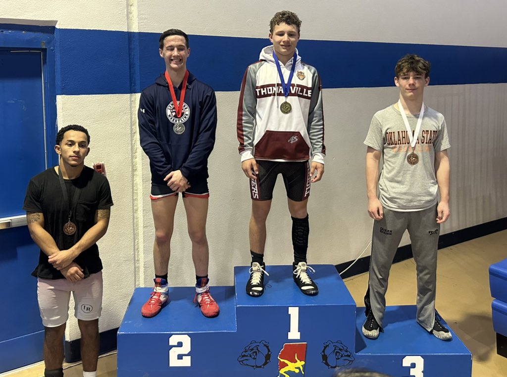 LHSW2022's tweet image. LHS Boys finished 5th out of 23 teams in the Bulldog Brawl at Vancleave High School! Congrats to the following for their individual placements:

2nd- Gage Hitt 
2nd- Davyn Foyte
4th- Ethan Mills
5th- Harrison McRae