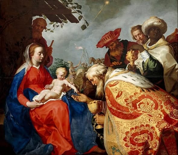 CarmeliteSpirit's tweet image. Happy Epiphany, friends!

"Sooner or later we must take the narrow path and leave behind all our spiritual riches. We have to go to God with empty hands."

Words: Ruth Burrows, "Before the Living God"
Painting: Abraham Bloemaert, "The Adoration of the Magi"