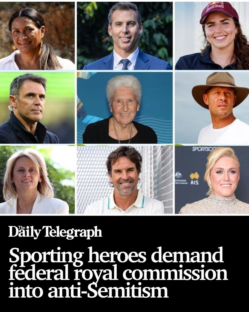 Seventy of the nation’s greatest sporting stars, including Olympic legends Grant Hackett and Ian Thorpe, have joined calls for a federal royal commission. DETAILS: bit.ly/4qvmBnI
