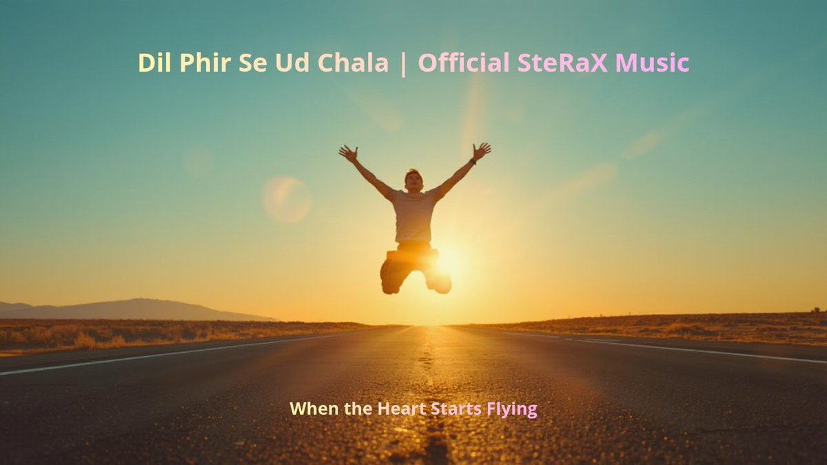 SteRaXMusic's tweet photo. When the heart starts flying… everything changes.
A small piece from my new track Dil Phir Se Ud Chala...
Full video here ⬇️
https://t.co/3zsi8cAIqQ
#SteRaXMusic #Newmusic2026 #newmusicrelease #travelvibes #Hindisong https://t.co/BoT74vaYa5