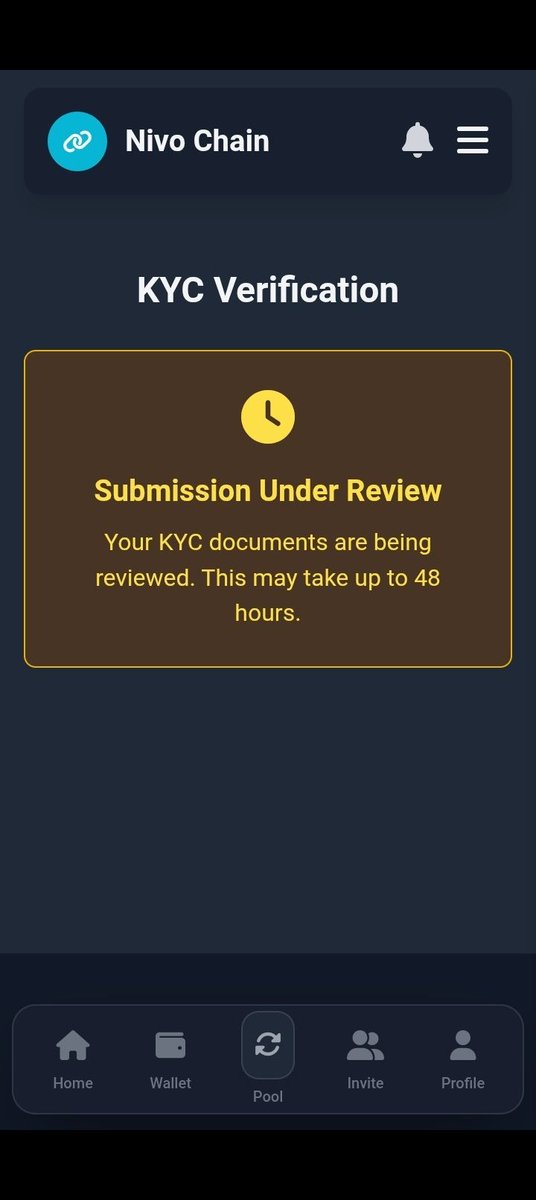 NASIRAB6757's tweet photo. @Nivochain kyc pending within 3 days https://t.co/HvUj66BqWq
