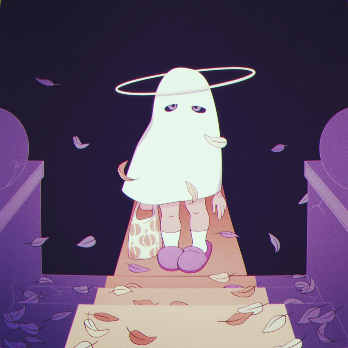 👻
#halloween #ghost #night #trickortreat #cartoon #illustration