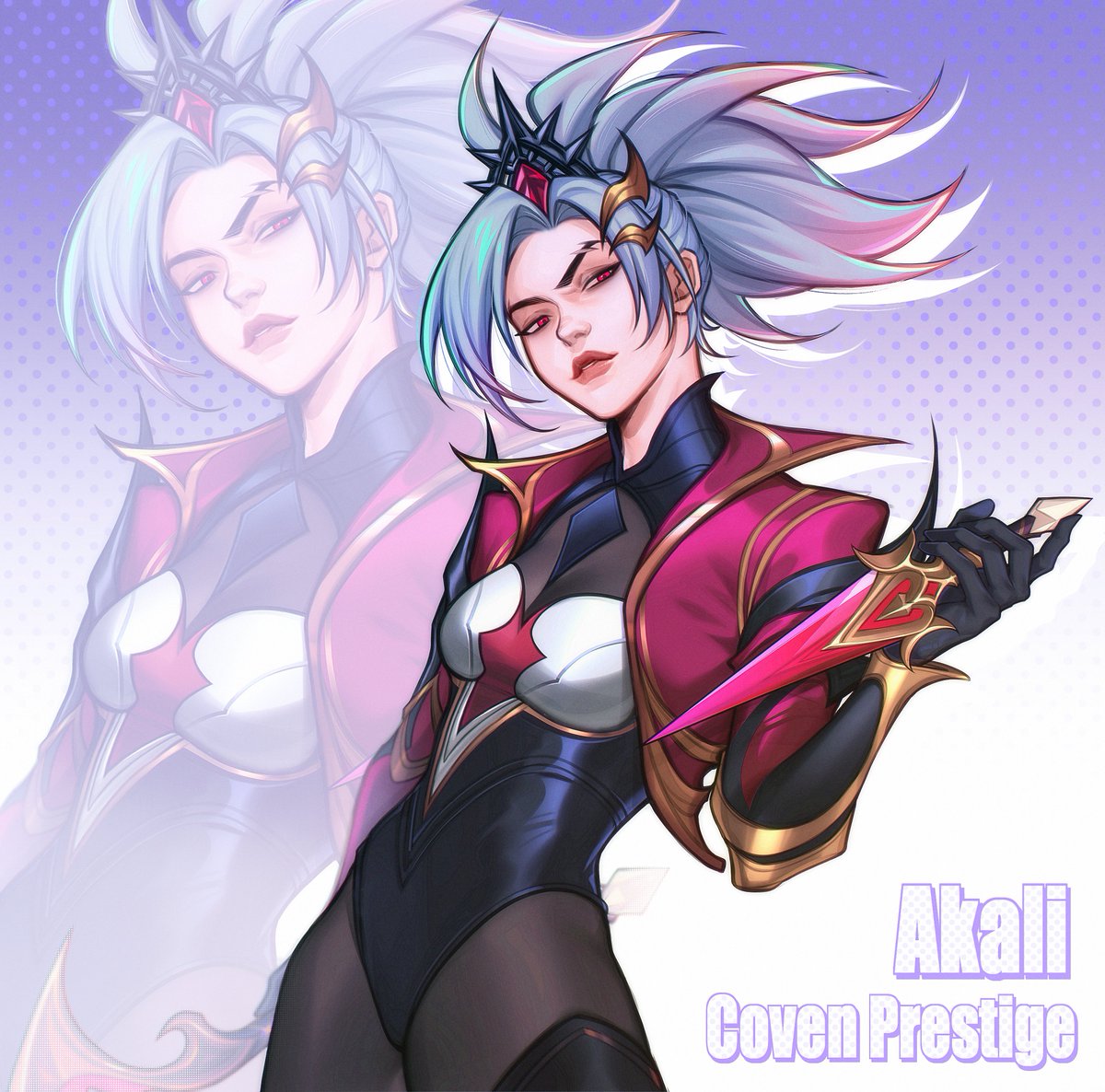 goku_kennnn's tweet image. Coven Prestig &amp;lt;3
#Akali #LeagueOfLegends