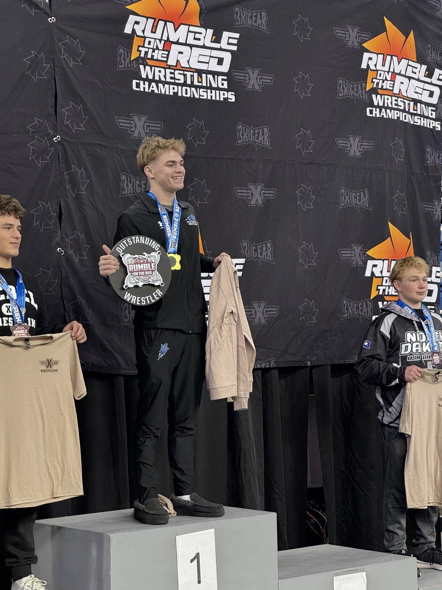 Outstanding Wrestler for the tourney!