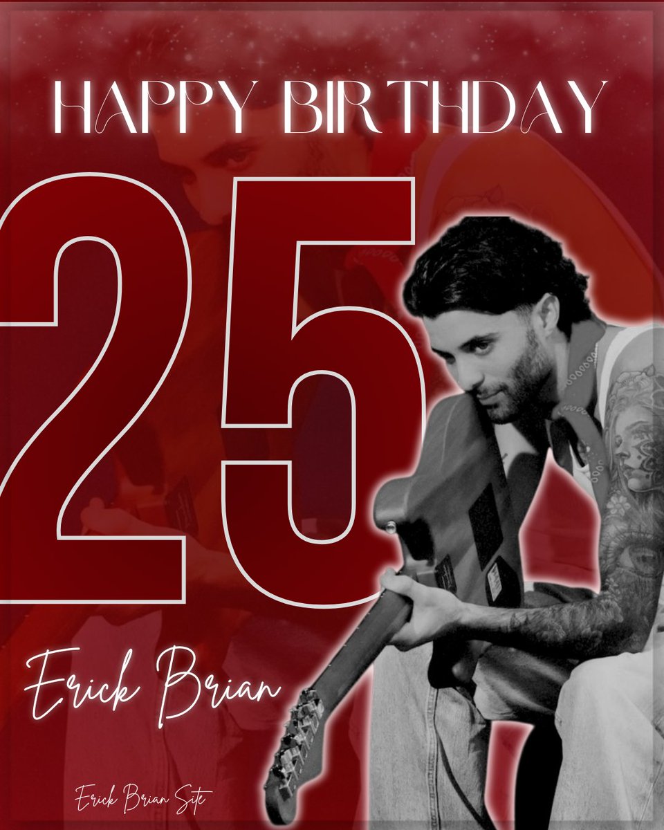 erickbriansite's tweet image. ¡Feliz cumpleaños a nuesta persona favorita! 🤍

Deseamos que siempre seas muy feliz y que todos los sueños y metas que tengas se cumplan. 🎉

¡Felices 25!

#Ericks25Birthday @ErickBrianColon