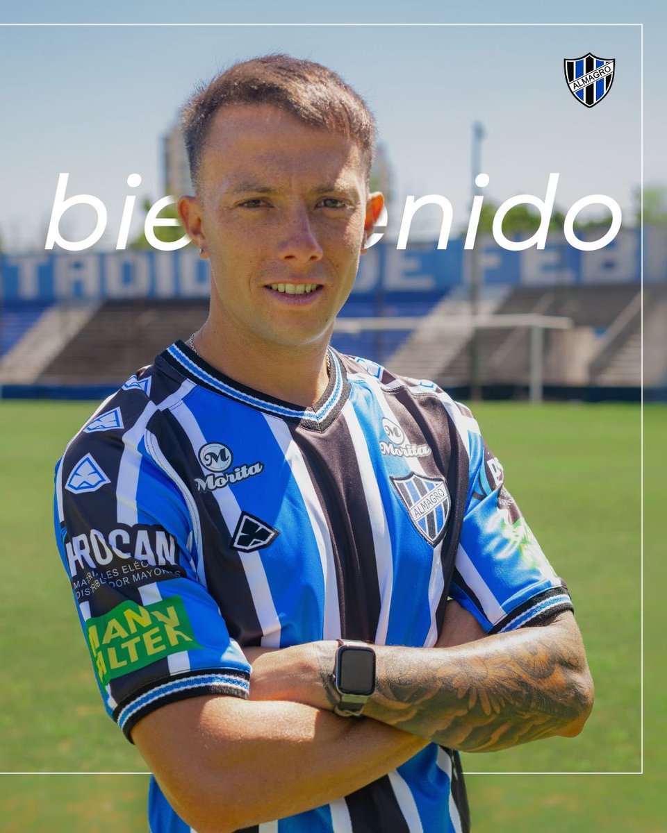 🇪🇪 ¡Bienvenido, Santiago!

⚙️ El mediocampista Santiago Úbeda (29 años) de último paso por Chaco For Ever, es nuevo jugador de Almagro.

✍️ Llega libre y firma contrato por un año.