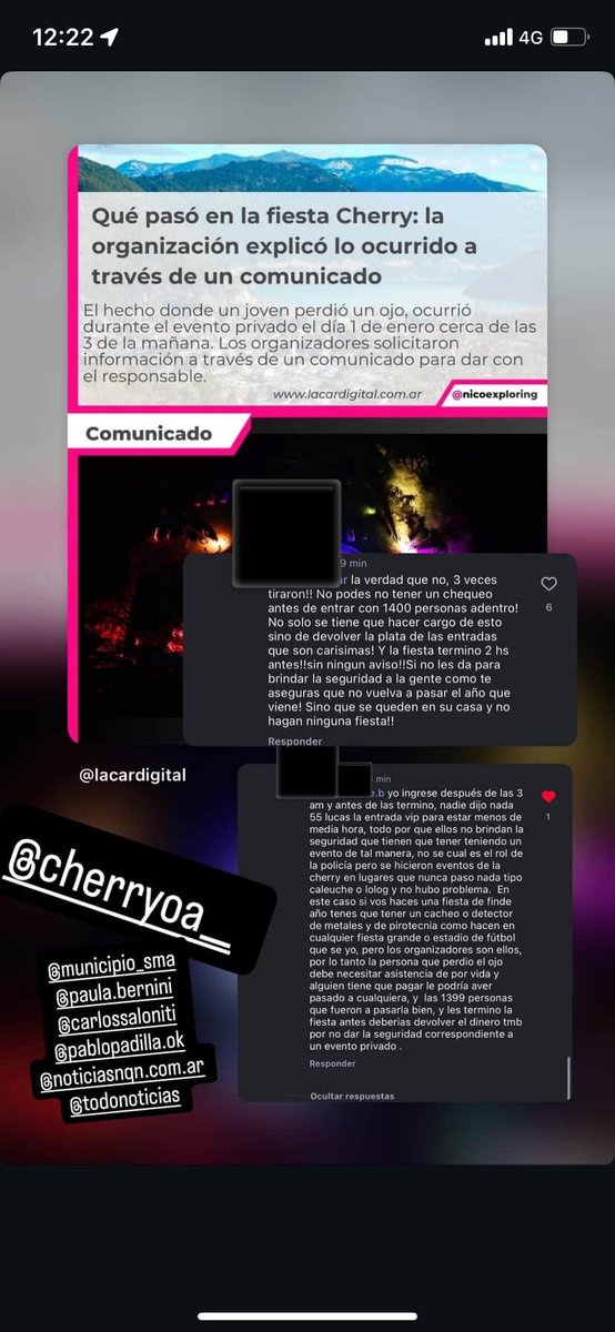 🚨 PERDIÓ UN OJO AL SER IMPACTADO POR UN PETARDO EN UNA FIESTA DE FIN DE AÑO
- Fue en San Martín de Los Andes 
- Noticia en desarrollo...