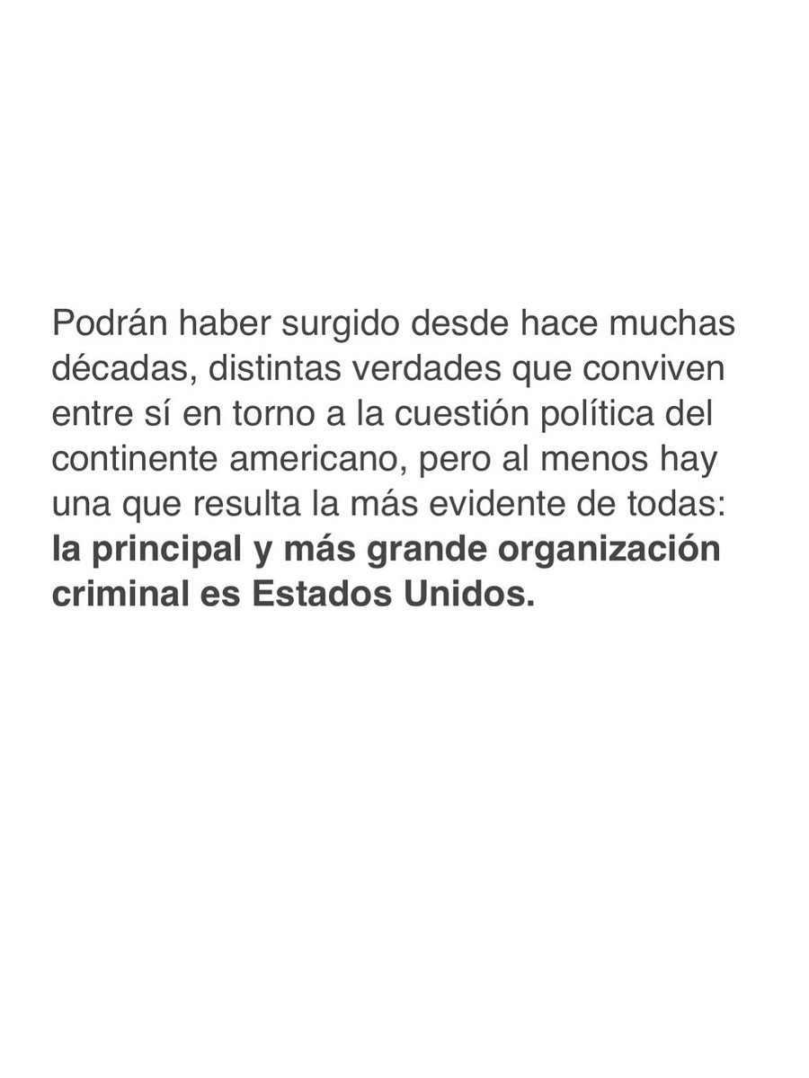 elDaVIDAguilar's tweet photo. No lo digo yo, sino la Historia. #LatinoAmerica #eeuu https://t.co/bhF6dWT7sc