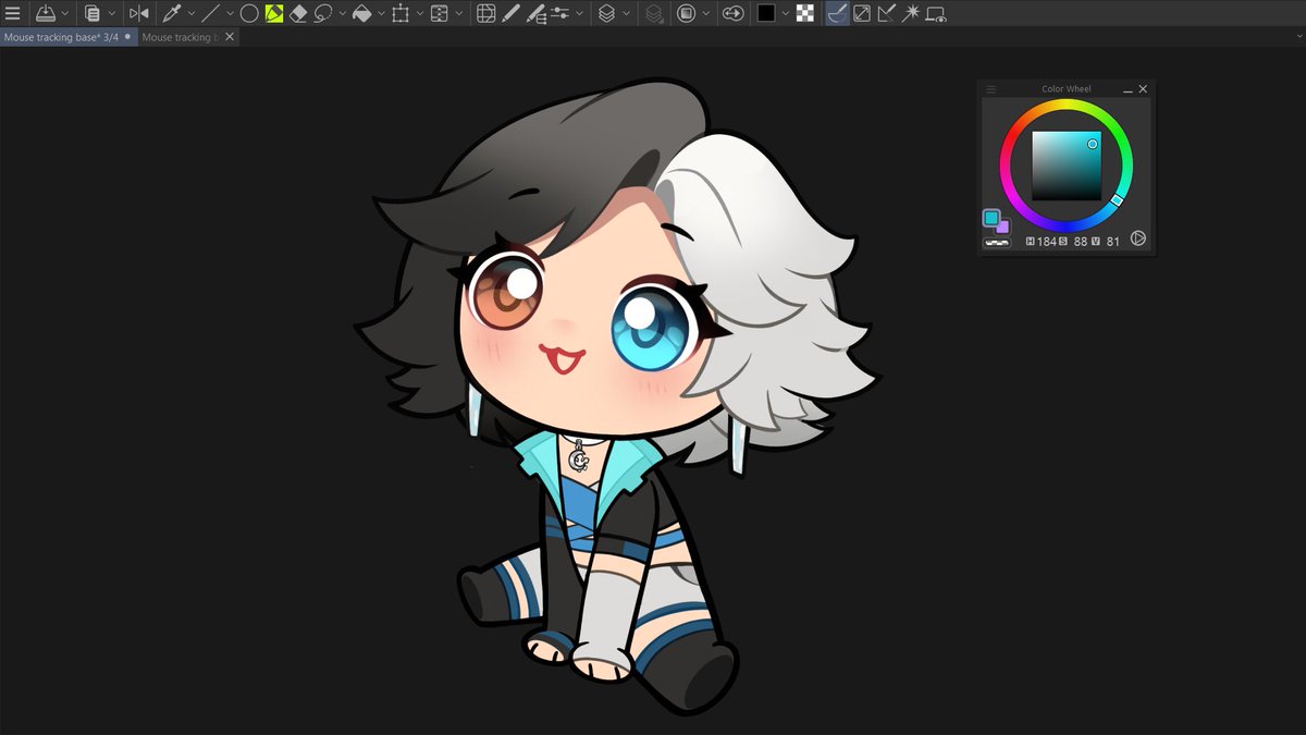 sinillus's tweet image. back to working 🖍️
luna snow wip