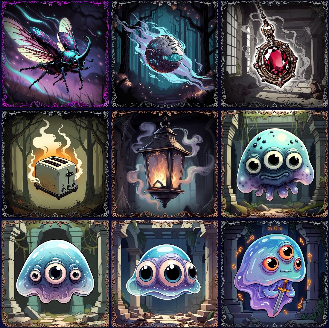 JellyCollective's tweet image. The Jellies Are Developing an Adventure Battle Card Game with over 120 Collectible Cards 

The Game is a blend of Chess, Rock, Paper, Scissors and Dice Played on a Board!

Testing Beginning Soon