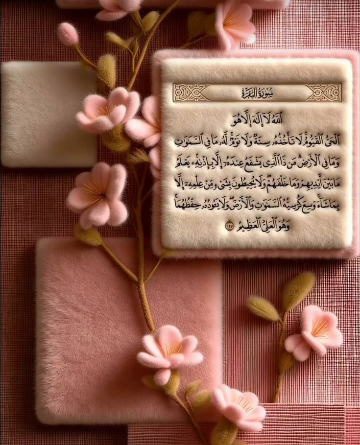 motm2na_'s tweet image. آية الكرسي🩷..