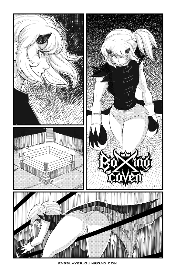 FASSLAYER's tweet photo. example page of Boxing coven 4. One of the pugilists entering the ring.
A manga style comic, only for those seeking something darker, sensual and brutal boxing fights
get it here!:
https://t.co/d4MAdnLyuz
#BoxingCoven #Girlsfight #BoxingComic #Boxingmanga https://t.co/eZ0udUwfbr