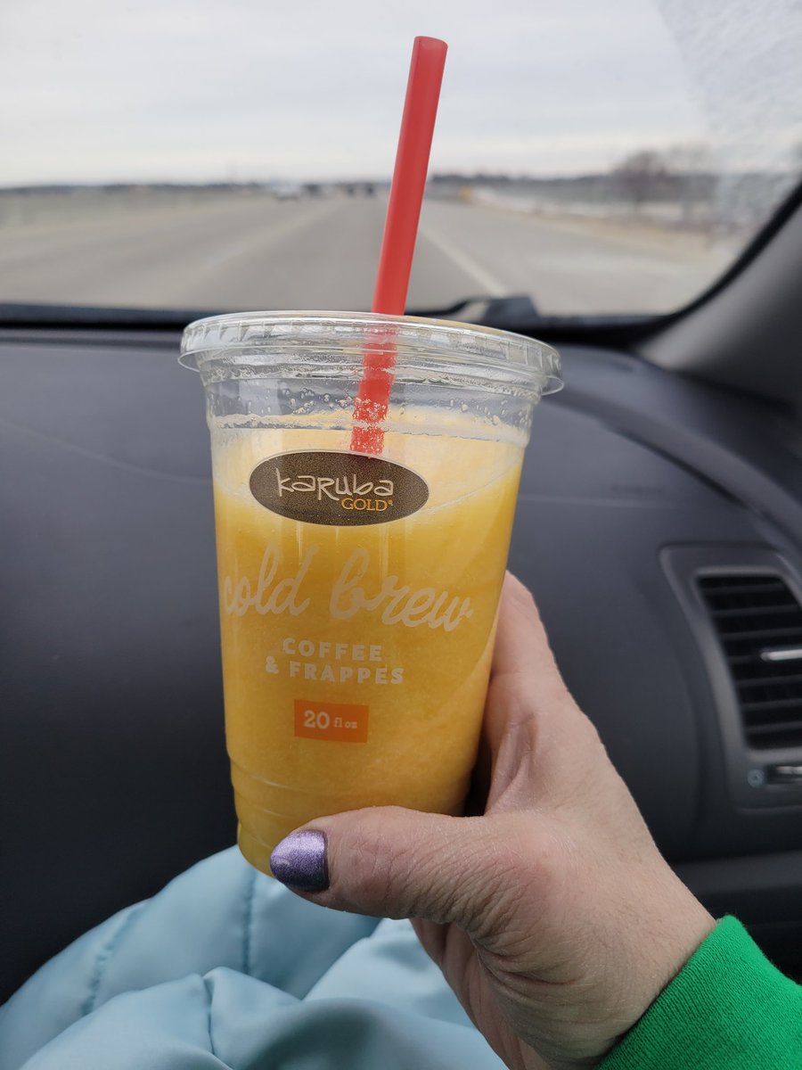 Always have to stop at <a href="/KwikTrip/">Kwik Trip</a> to get my frozen lemonade(mango passion fruit) when we come home to visit Janesville. 
I would give up all the <a href="/Speedway/">Speedway</a> in Michigan to have a Kwik Trip in Kalamazoo. 
#kwiktripishome #frozenlemonade #lovekwiktrip #nodisrespectspeedway