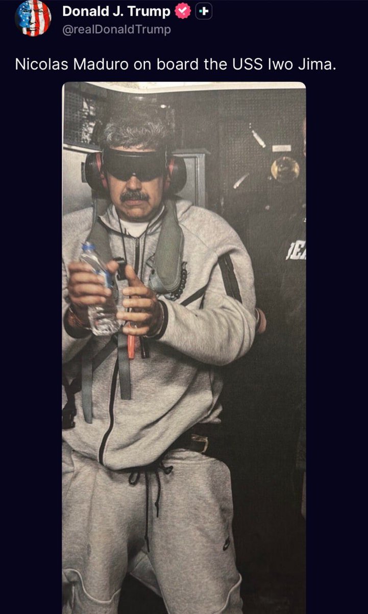 Breaking …  Rags to Riches

A former McDonald’s worker just liberated Venezuela.