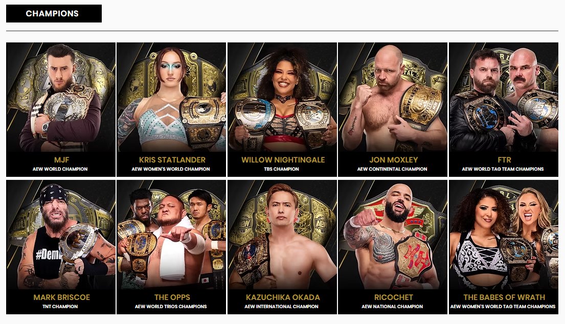 Joel1998T's tweet image. The only ones who are over 45 years old are Samoa Joe and Shibata

Why are you talking nonsense?

#AEW