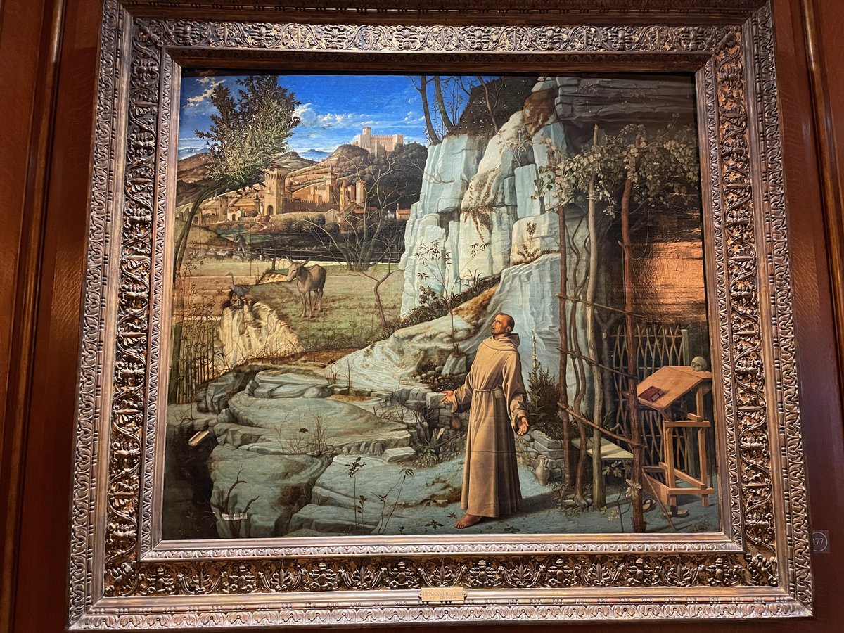 Giovanni Bellini, "St. Francis in the Desert," <a href="/frickcollection/">The Frick Collection</a>