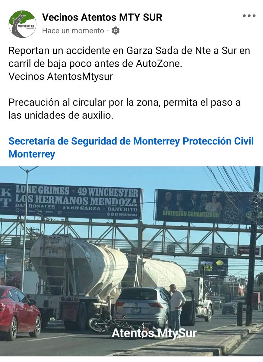 Atentos Mty Sur ¡vecinos en acción! tweet media