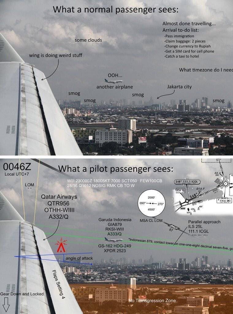 Which one do you see?😂✈️