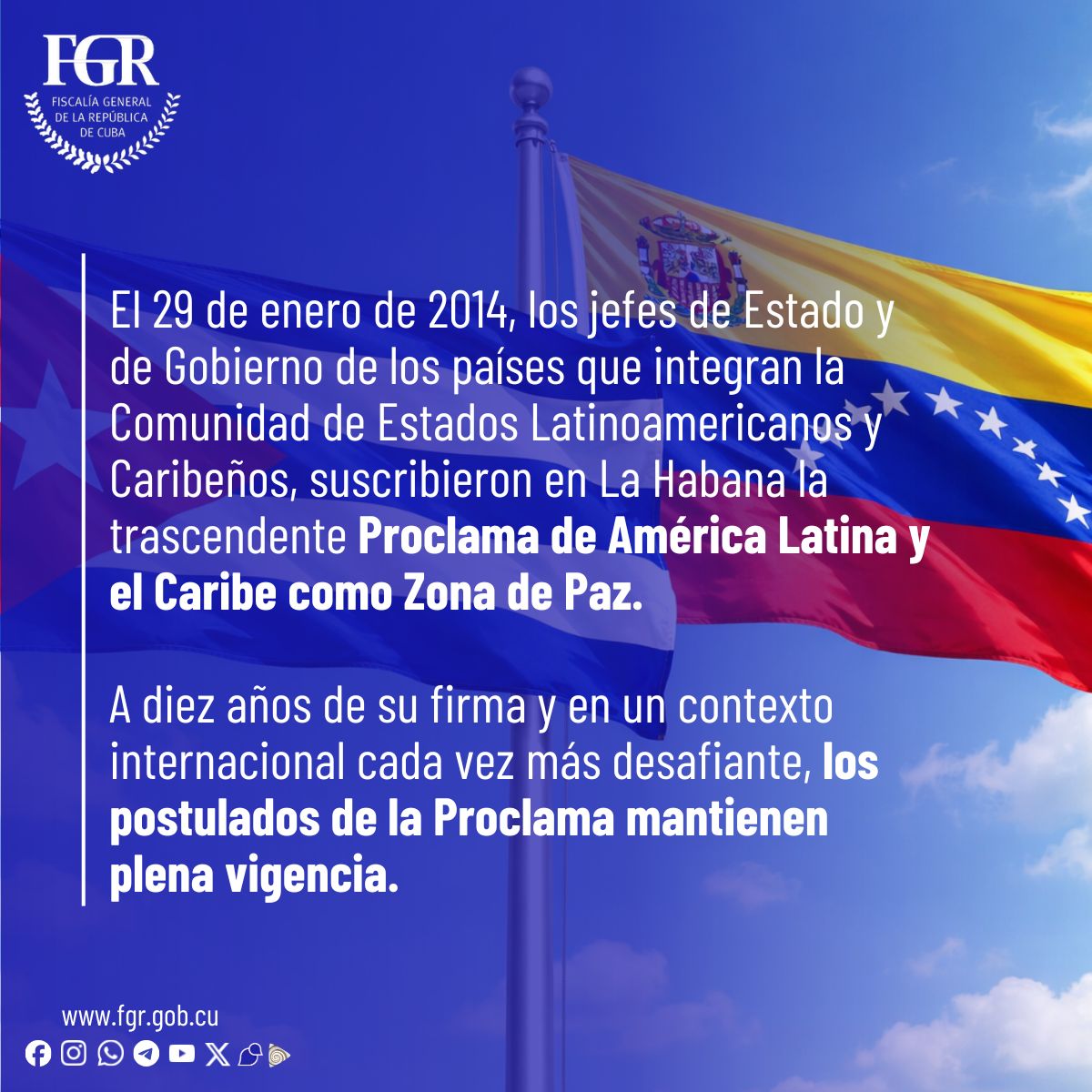 MindusIndustria's tweet image. #IndustriasCuba condenamos la agresión del gobierno de #EEUU contra #Venezuela. Defendamos que América Latina siga siendo #ZonaDePaz
